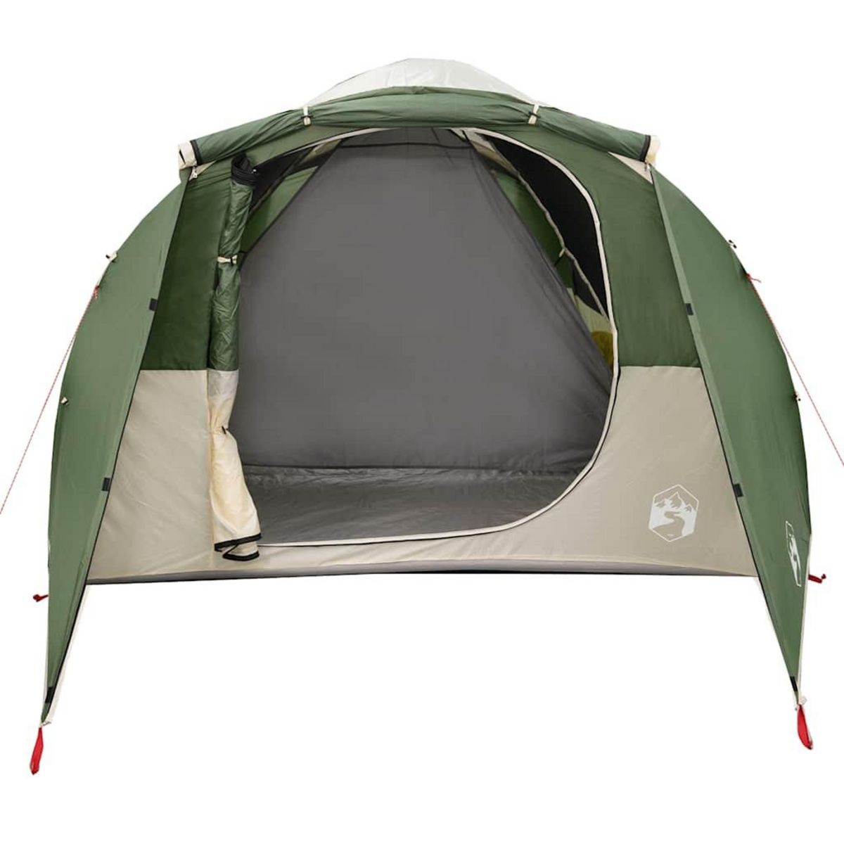 VIDAXL Tente familiale tunnel 6 personnes vert impermeable