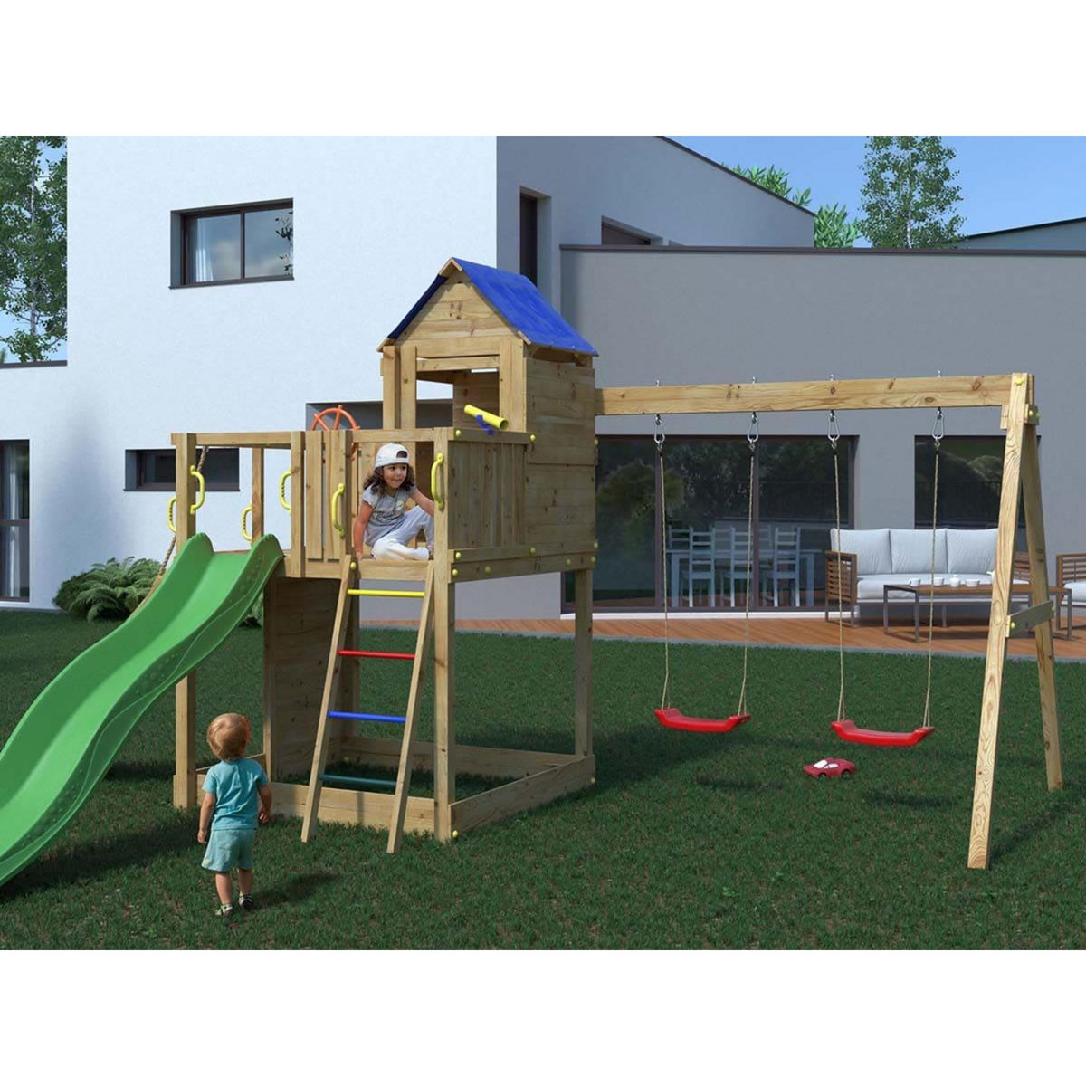 Fungoo Aire de jeux TreeHouse - Fungoo