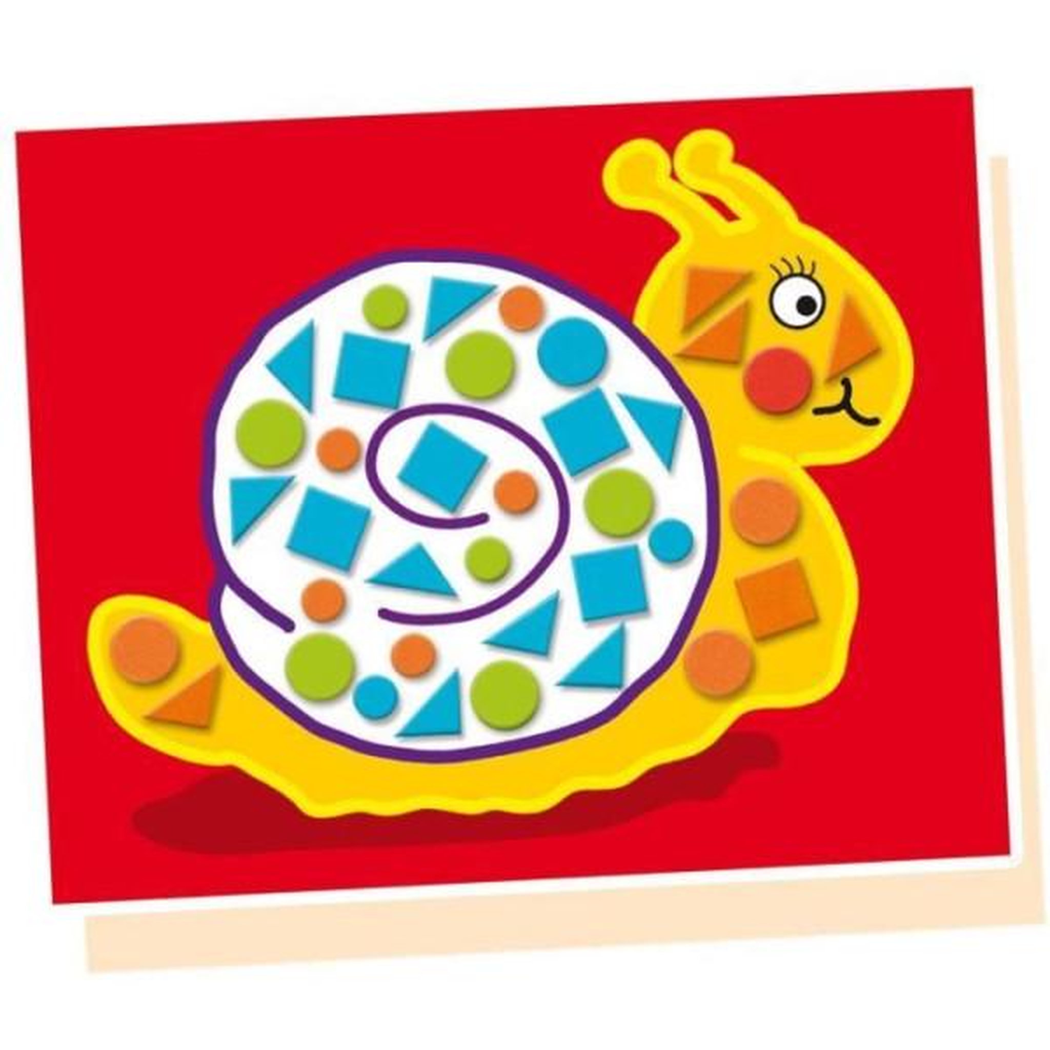 Voir la diapositive 6 : SES Creative SES Creative 14827 - J'apprends la mosaique, aves les mosaiques autocollants de couleur, convient aux jeunes enfants