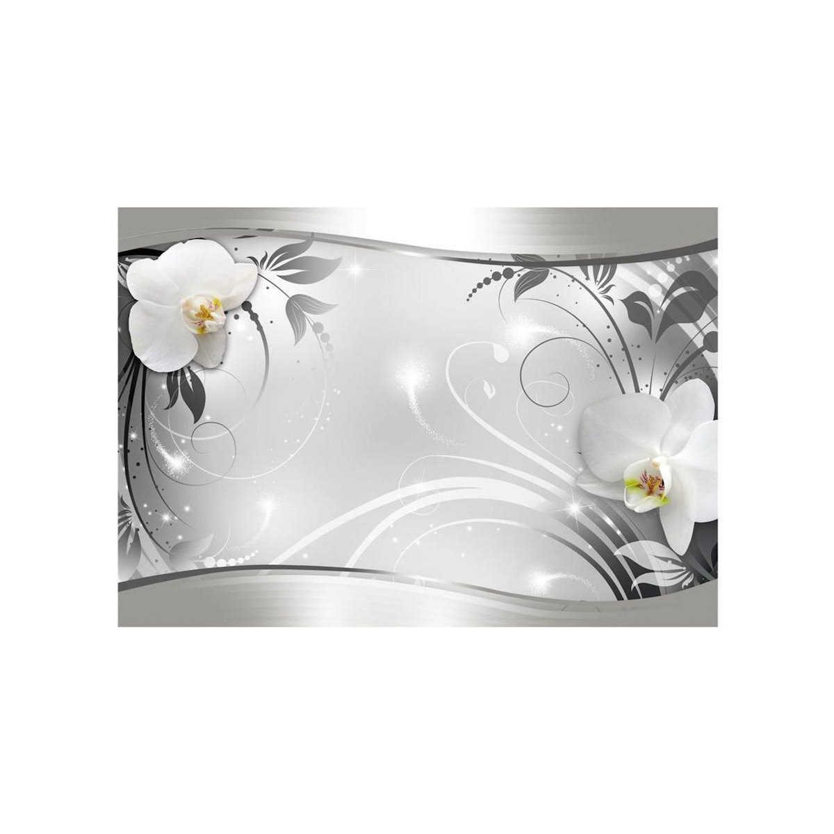 Paris Prix Papier Peint  Abstraction en Argent