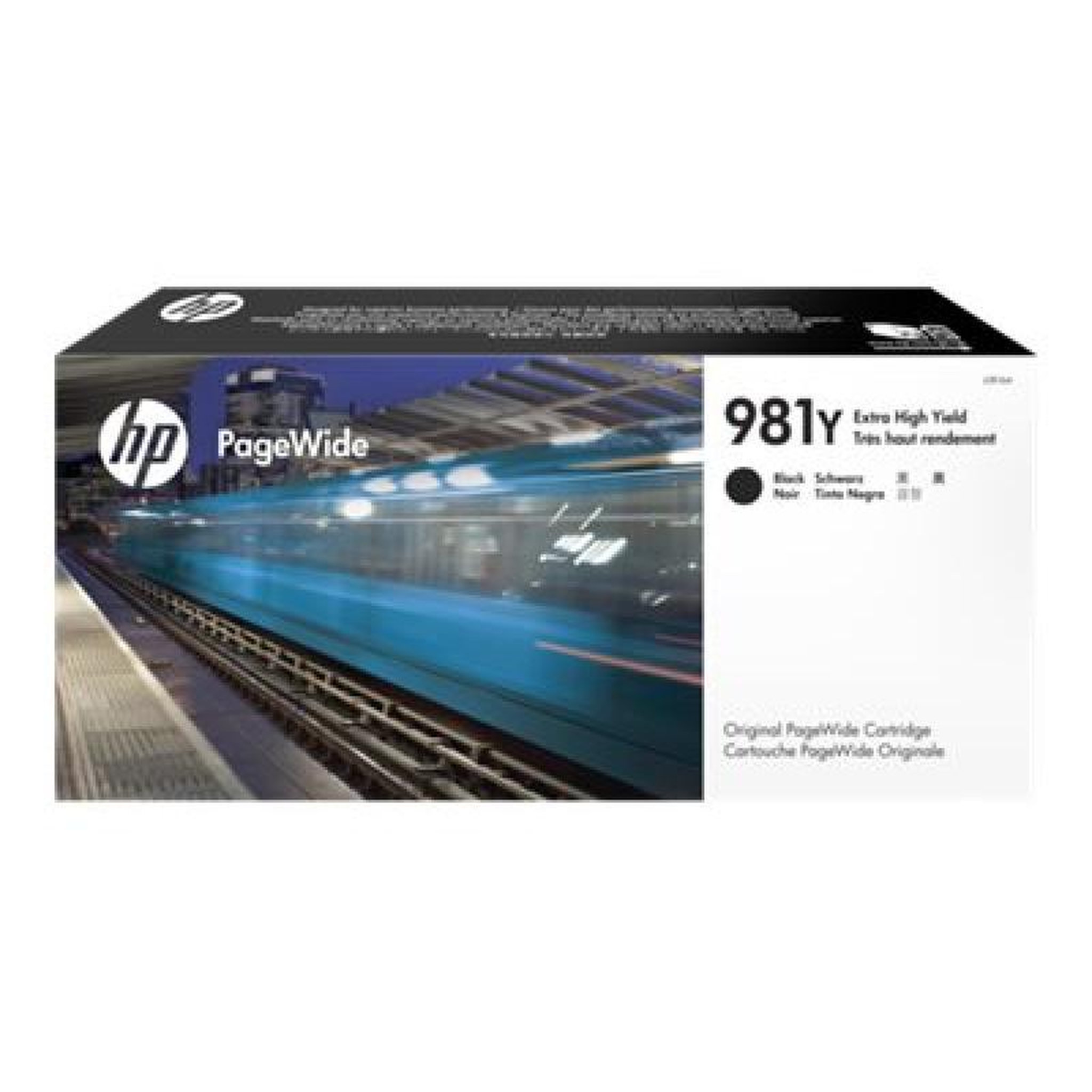 Voir la diapositive 2 : HP HP Ink No 981Y HP981Y HP 981Y Black Schwarz (L0R16A)