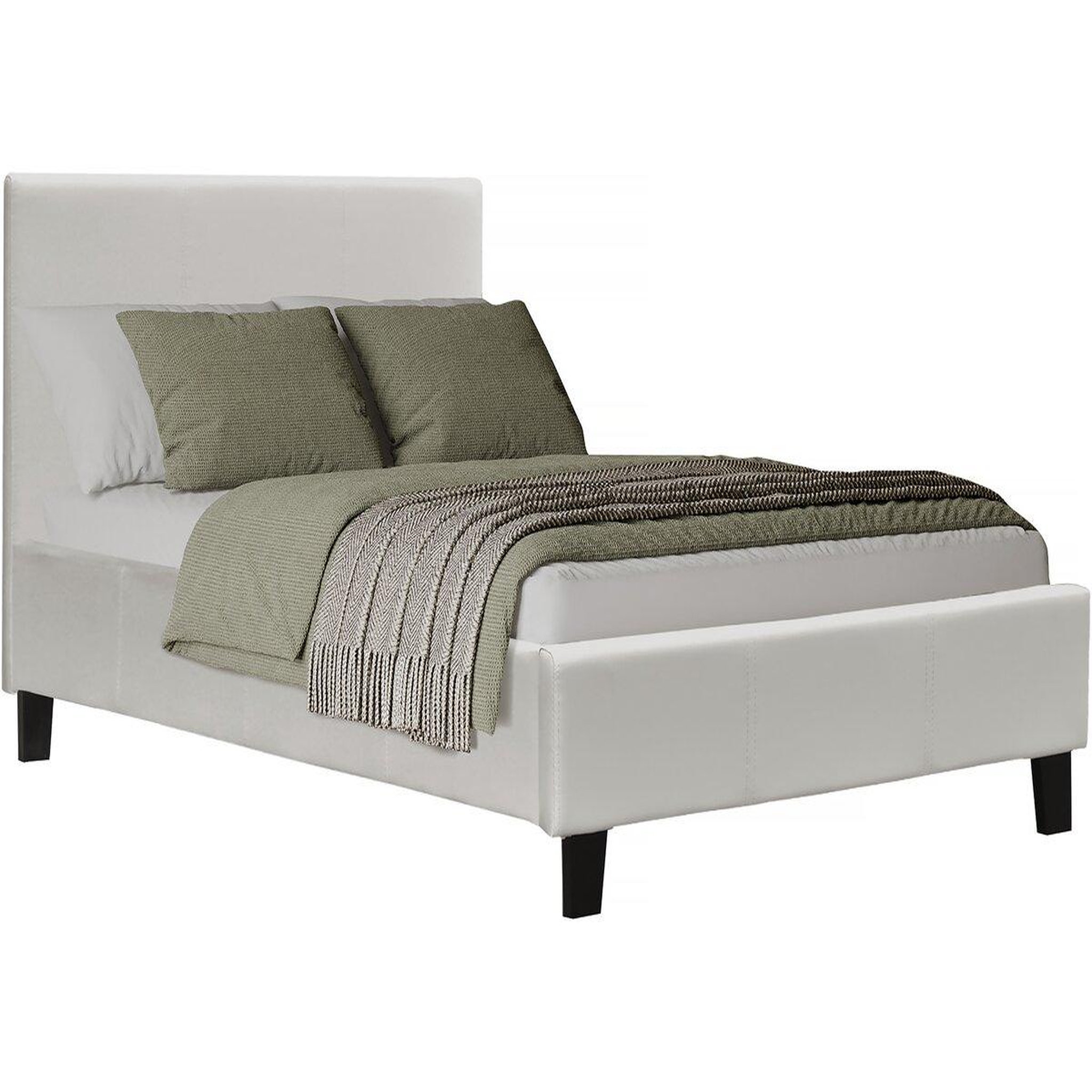 Voir la diapositive 1 : Habitat et Jardin Lit  Lina  - 90 x 190 cm - Beige