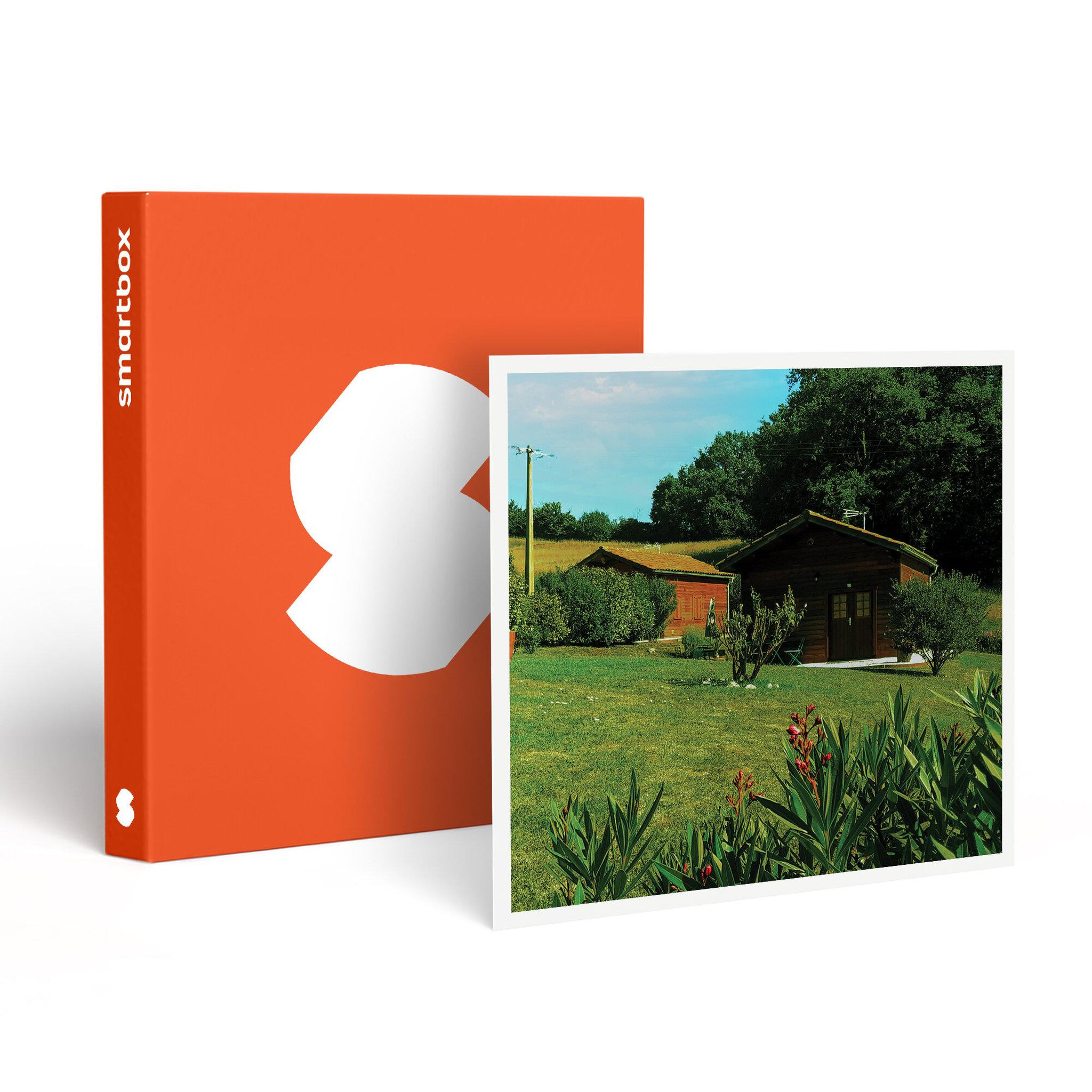 Smartbox 5 jours dans un chalet avec cocktail près de montauban - coffret cadeau séjour