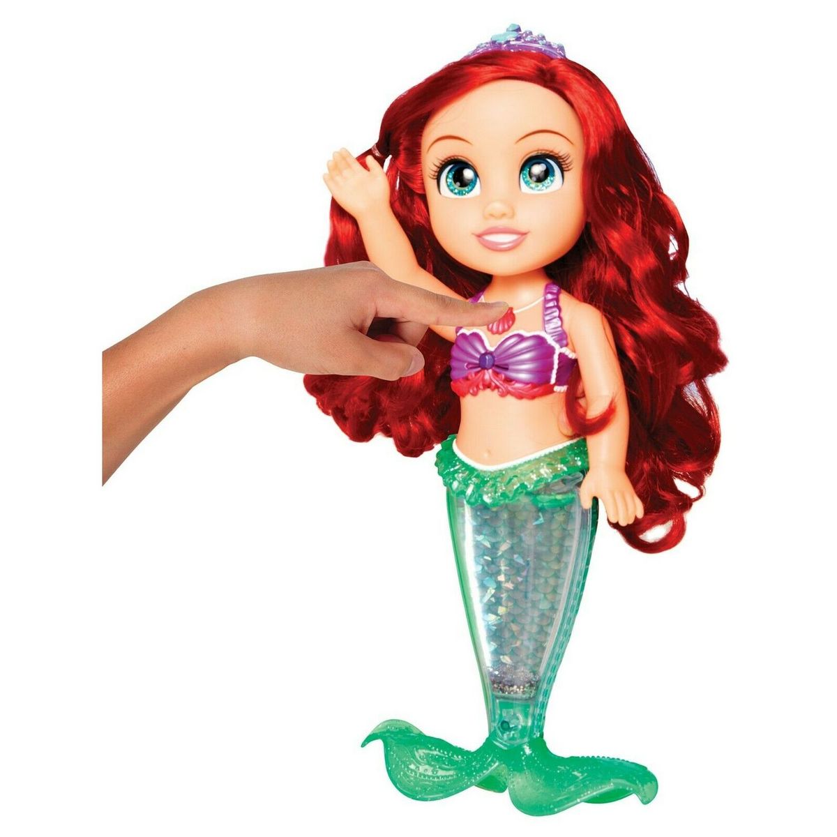 JAKKS PACIFIC Disney Princess - Ariel poupée bain chantante lumineuse