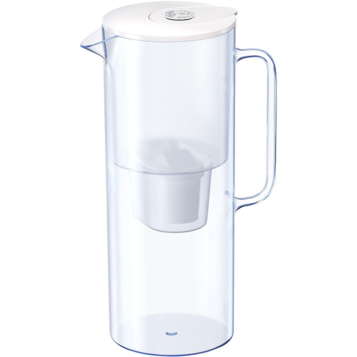 ACTUEL Carafe en verre + un filtre 2.5l