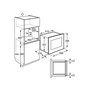 Voir la diapositive 2 : AEG Micro-ondes encastrables 25L AEG 900W 59.5cm, MOAEMSB2547DM