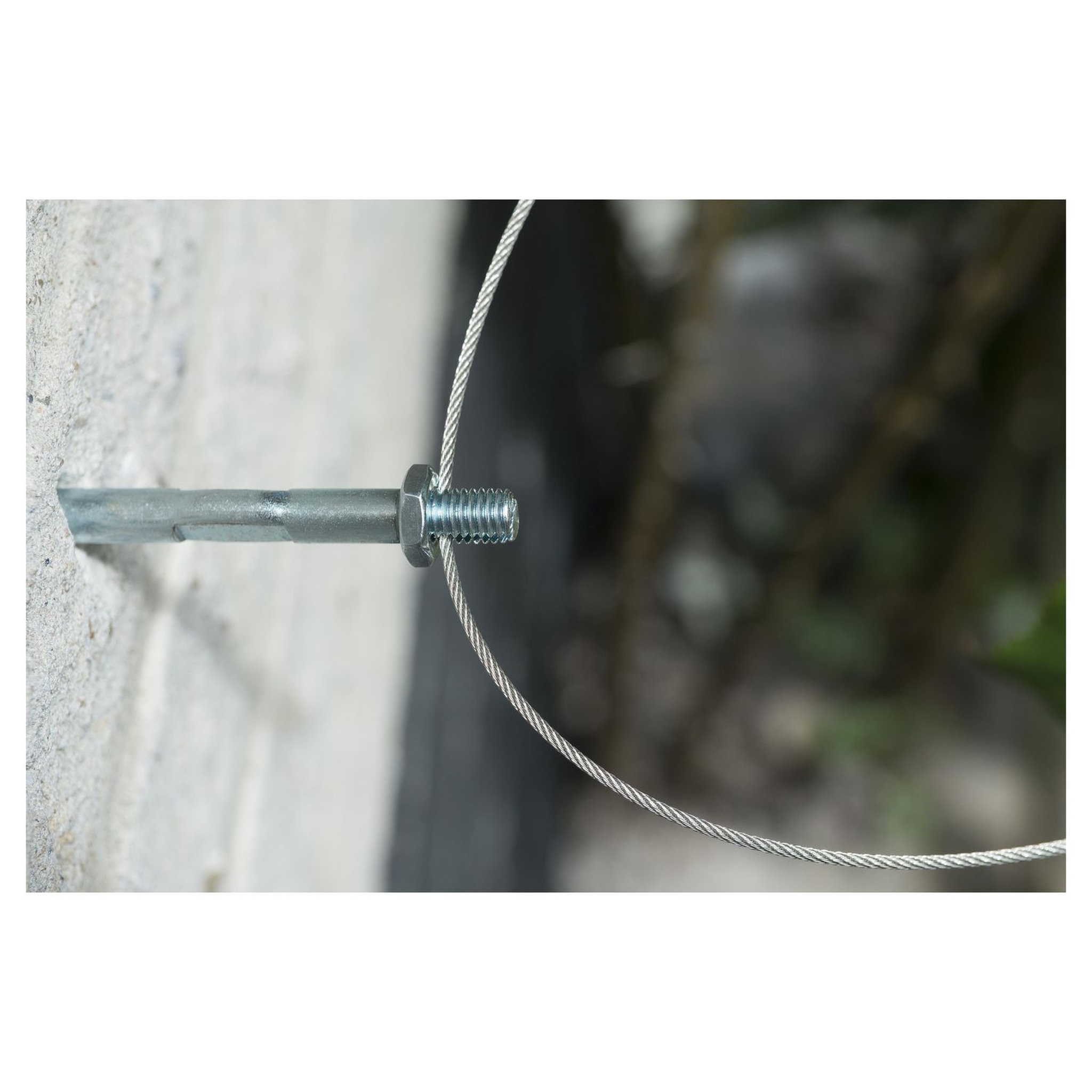 Voir la diapositive 5 : NATURE Kit de palissage - Cable fil de fer galvanisé pour treillis