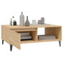 Voir la diapositive 4 : VIDAXL Table basse chene sonoma 90x60x35 cm bois d'ingenierie