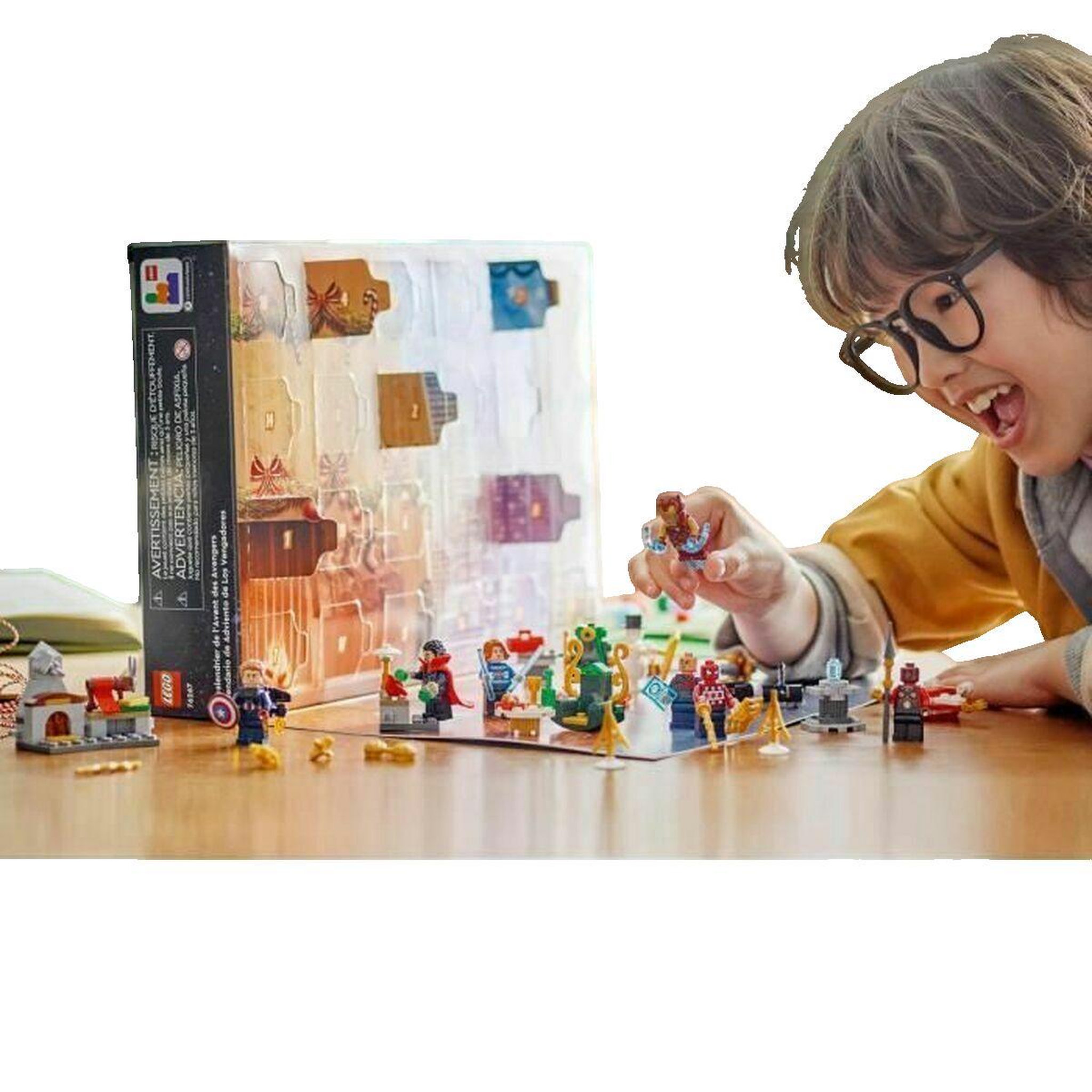 Voir la diapositive 2 : LEGO Calendrier de l'Avent LEGO Avengers