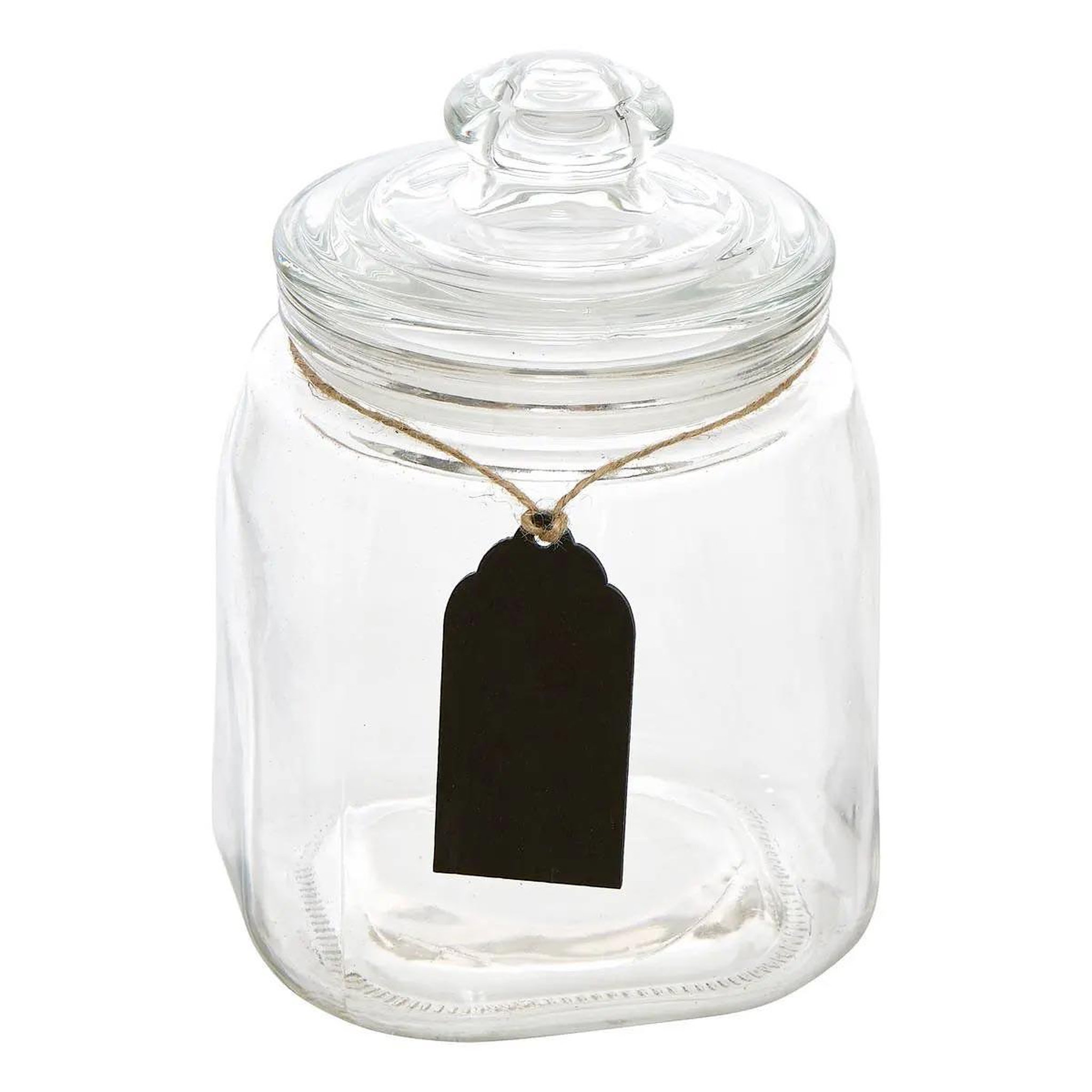 FIVE Bonbonnière en verre  bonby  15cm transparent