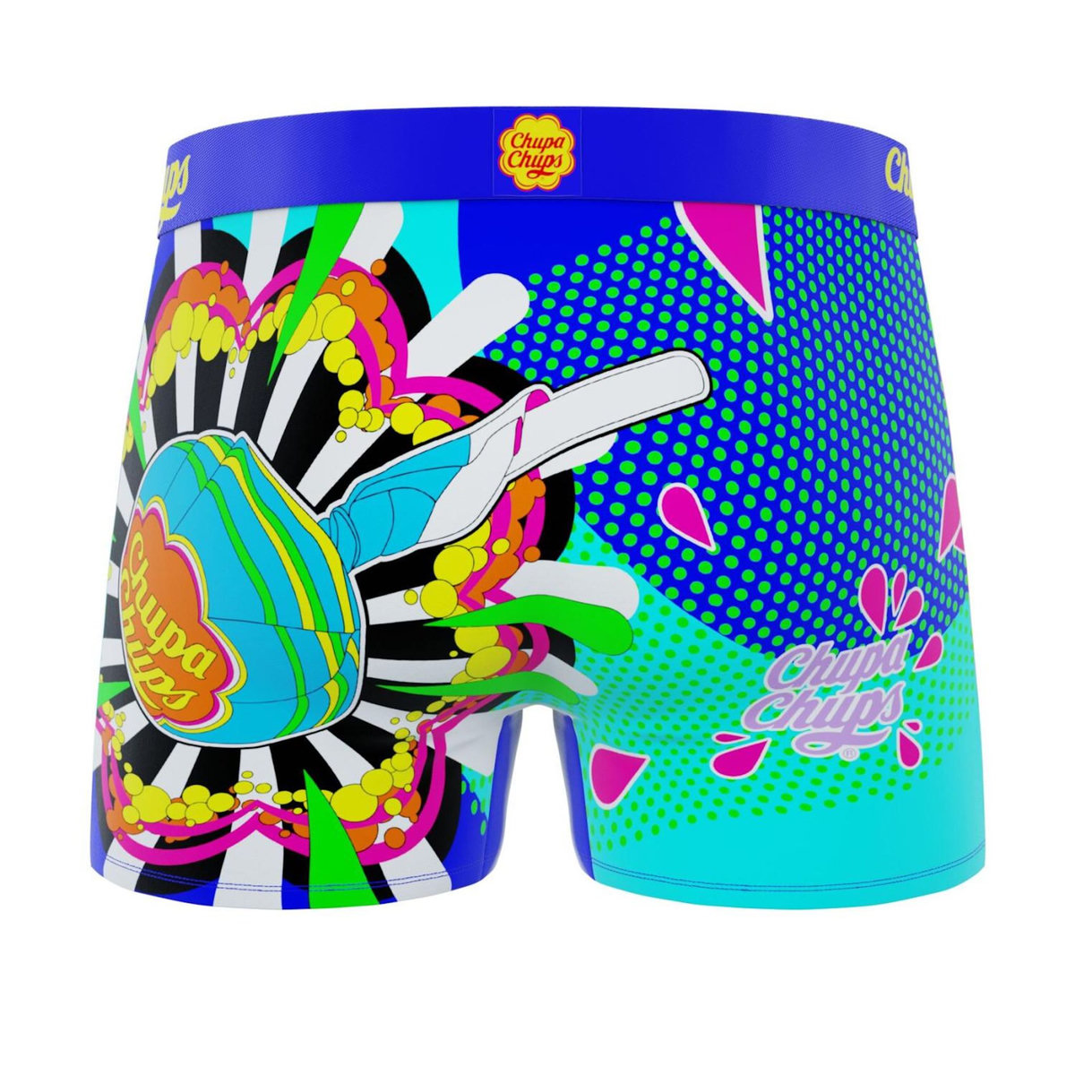 FREEGUN Lot de 4 boxers homme Chupa Chups