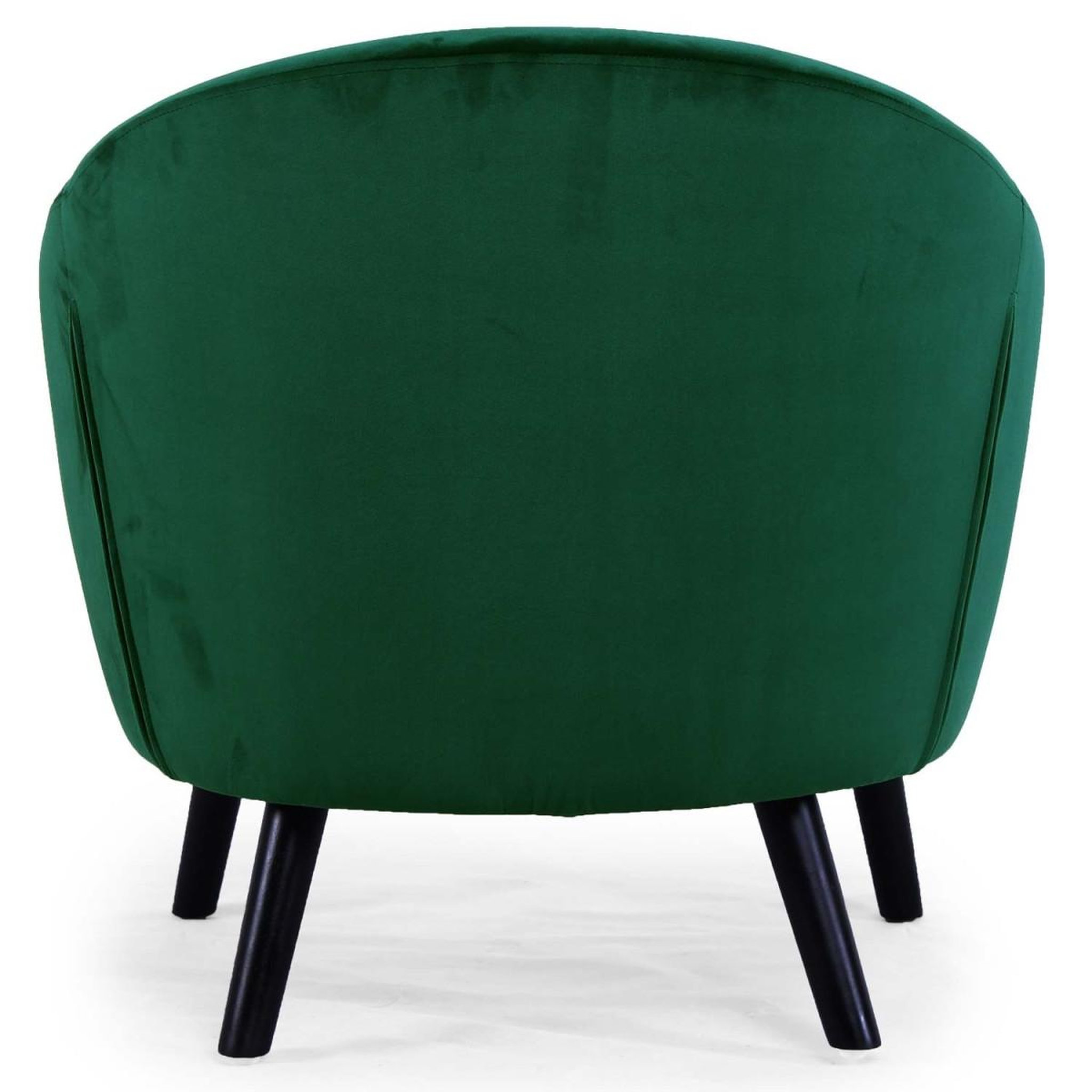 Voir la diapositive 4 : Paris Prix Fauteuil scandinave velours  lopy  79cm vert