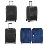 Voir la diapositive 3 : Delsey Lot 3 valises rigides Flanerie Se dont 1 cabine Polycarbonate TSA