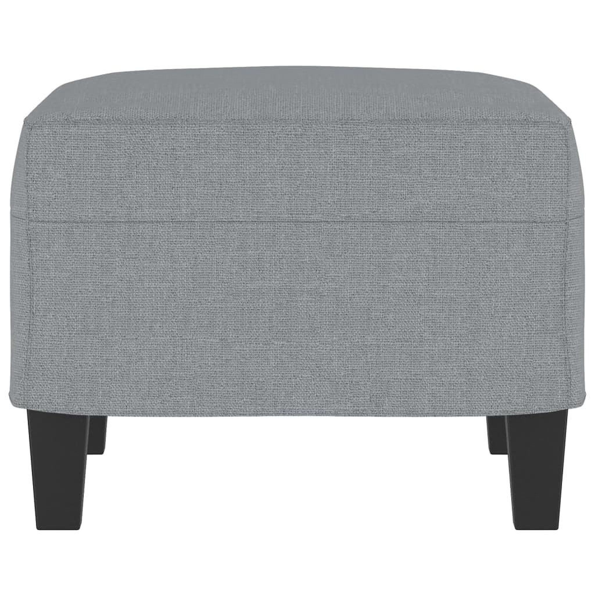 Voir la diapositive 4 : VIDAXL Repose-pied Gris clair 60x50x41 cm Tissu