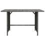 Voir la diapositive 4 : VIDAXL Salon de jardin 10 pcs avec coussins Resine tressee Gris