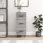 Voir la diapositive 1 : VIDAXL Buffet Sonoma gris 34,5x34x90 cm Bois d'ingenierie