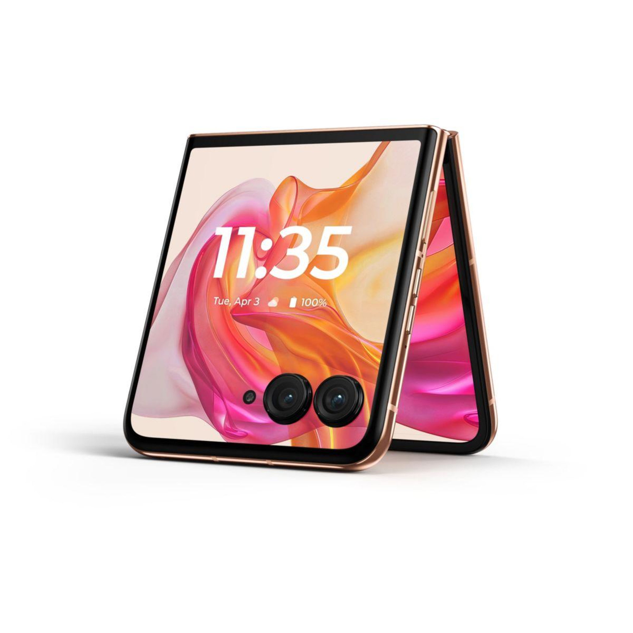 Voir la diapositive 5 : MOTOROLA Smartphone Razr 50 Ultra Orange 512Go