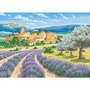 KSG Tableau peinture au numéro Lavande en Provence