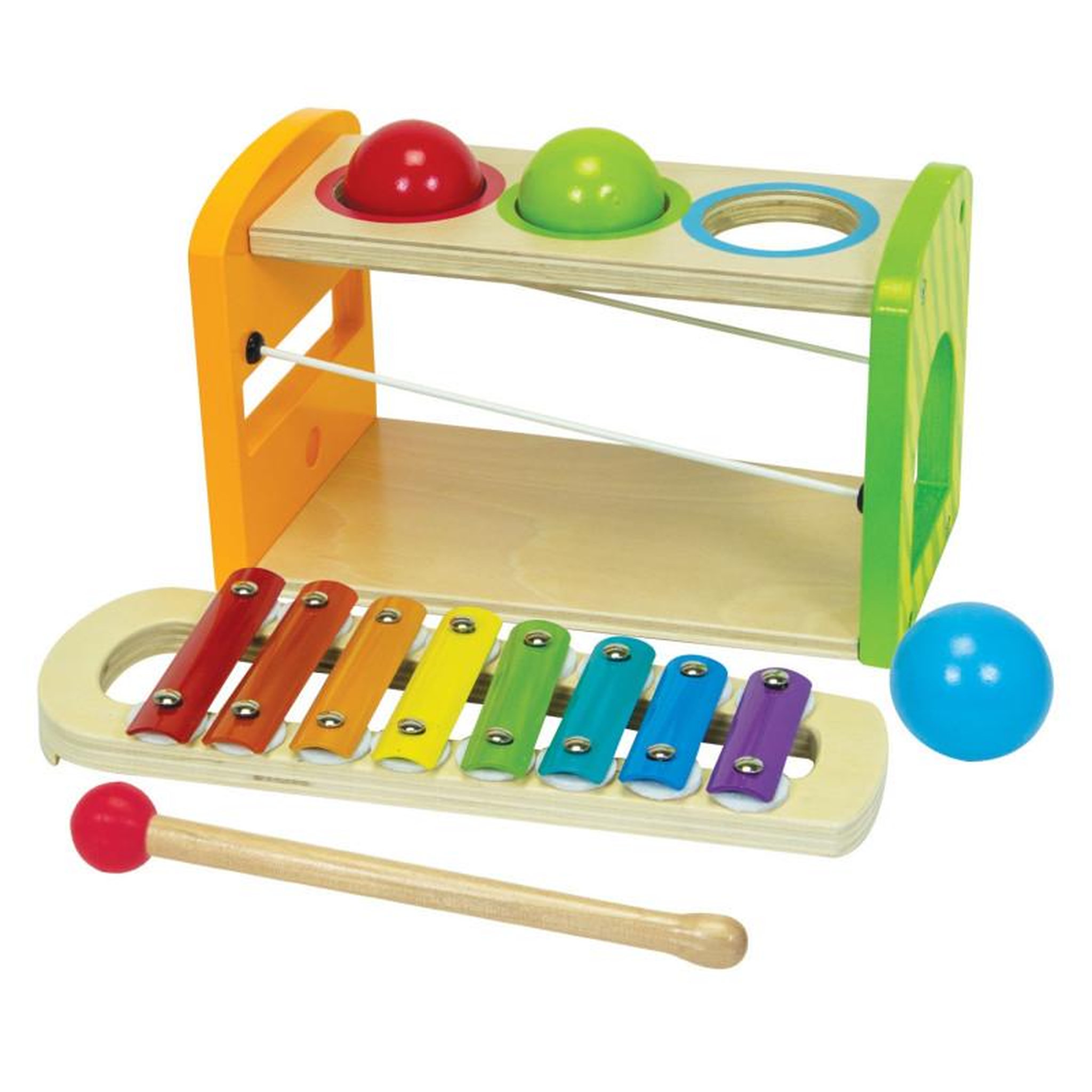 Voir la diapositive 3 : Eichhorn Eichhorn Banc à marteler avec xylophone