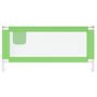 Voir la diapositive 3 : VIDAXL Barriere de securite de lit d'enfant Vert 190x25 cm Tissu