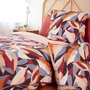 Voir la diapositive 3 : Home collection Parure housse de couette 100% microfibre 72gsm exuberance