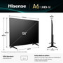 Voir la diapositive 5 : Hisense TV LED 58A6Q 2025 (146cm)