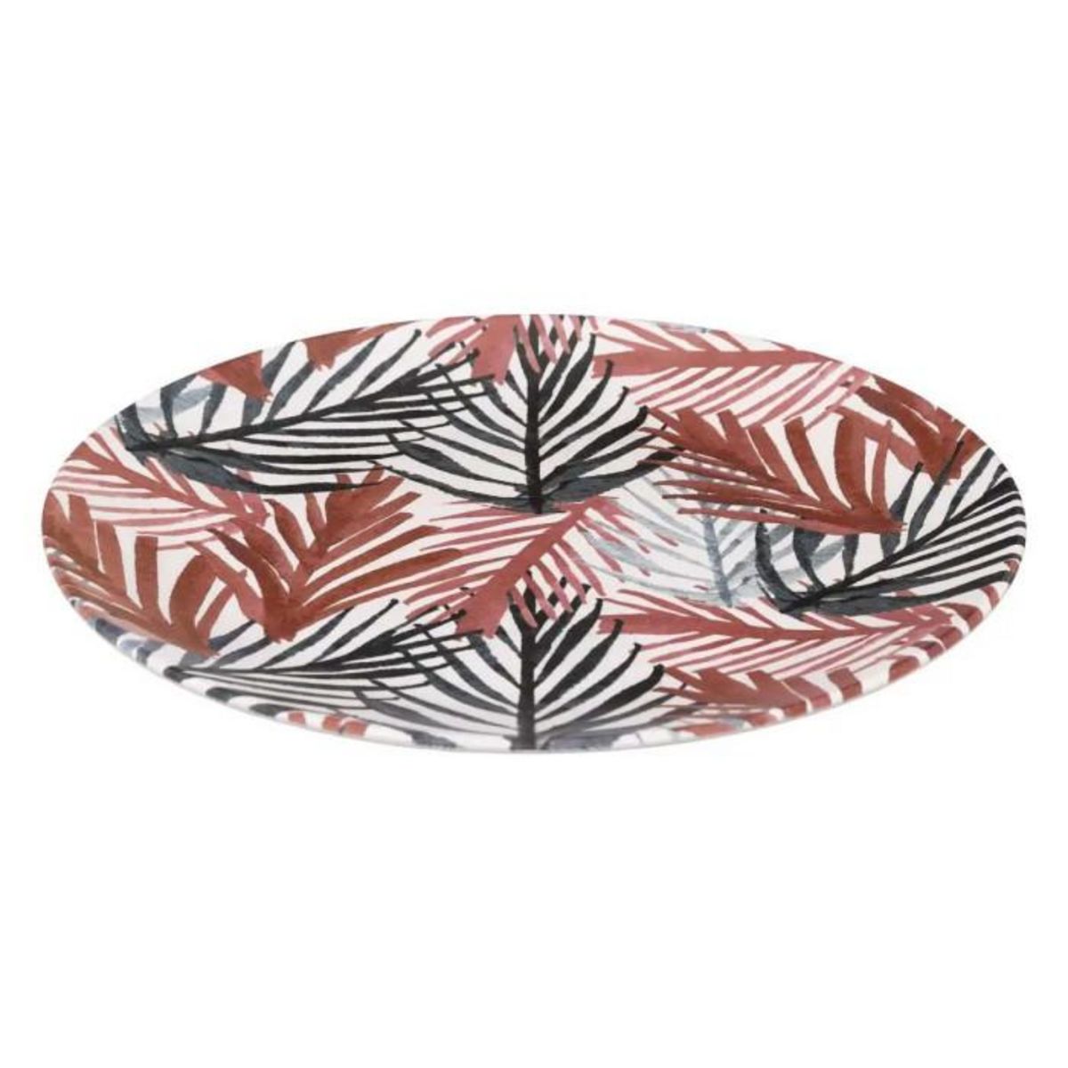 SECRET DE GOURMET Lot de 6 Assiettes Plates  Alicante  26cm Multicolore