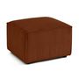 Voir la diapositive 2 : LISA DESIGN Arty - pouf d'appoint - en velours côtelé
