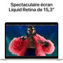 Voir la diapositive 5 : APPLE Ordinateur Apple Air 15' M3 24Go CPU8 GPU10 512Go Lumière