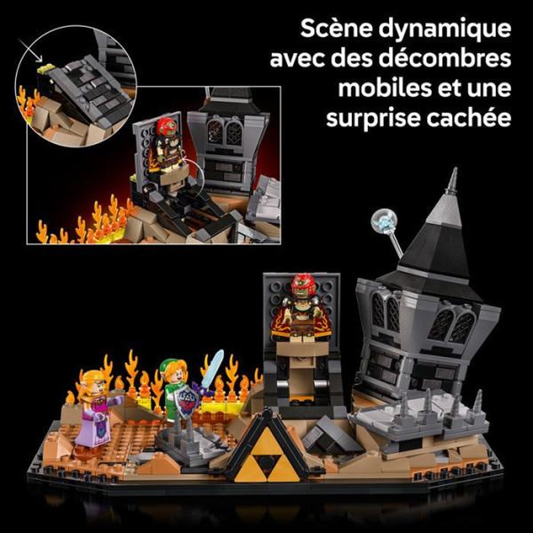 Voir la diapositive 2 : LEGO LEGO The Legend of Zelda 77093 Ocarina of Time – Le Combat Final - Set pour Adulte -