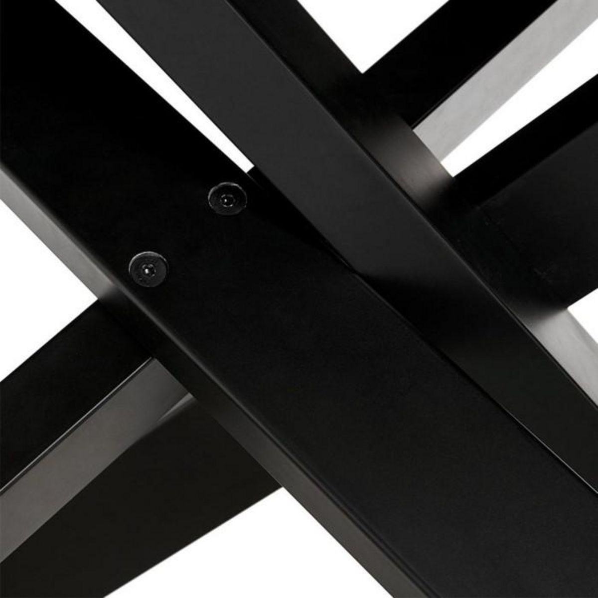 Paris Prix Table à Manger en Bois  Laby  200cm Naturel & Noir