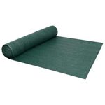 VIDAXL Filet brise-vue Vert 2x25 m PEHD 195 g/m^2