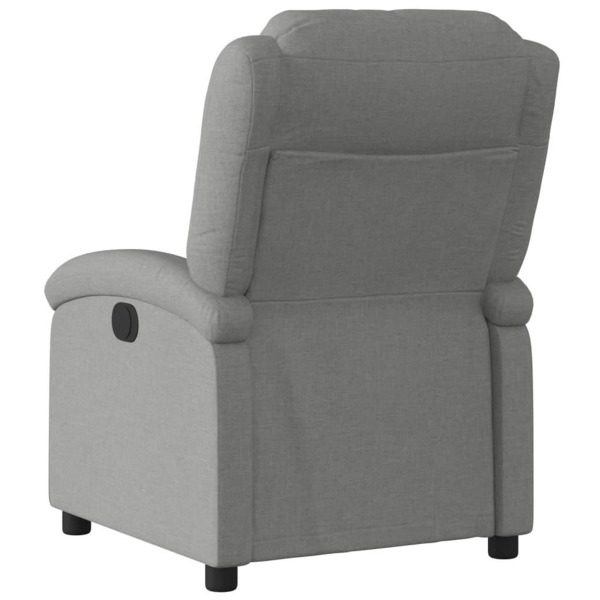 VIDAXL Fauteuil inclinable electrique Gris fonce Tissu