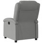 Voir la diapositive 5 : VIDAXL Fauteuil inclinable electrique Gris fonce Tissu