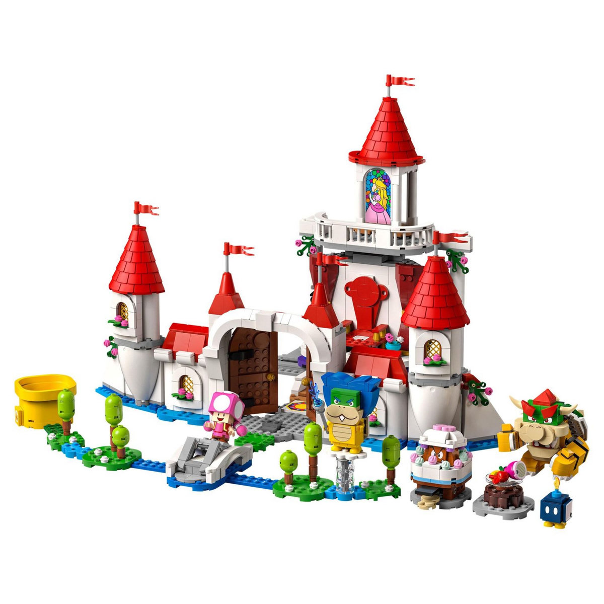 LEGO Super Mario 71408 Ensemble d&rsquo;Extension Le Château de Peach, Jouet Construction Enfant