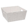 Voir la diapositive 1 : FIVE Panier de Rangement  Mix n'Modul  31x31cm Blanc