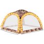 Voir la diapositive 4 : VIDAXL Tente de reception avec LED et 4 parois 3,6x3,6x2,3m Camouflage