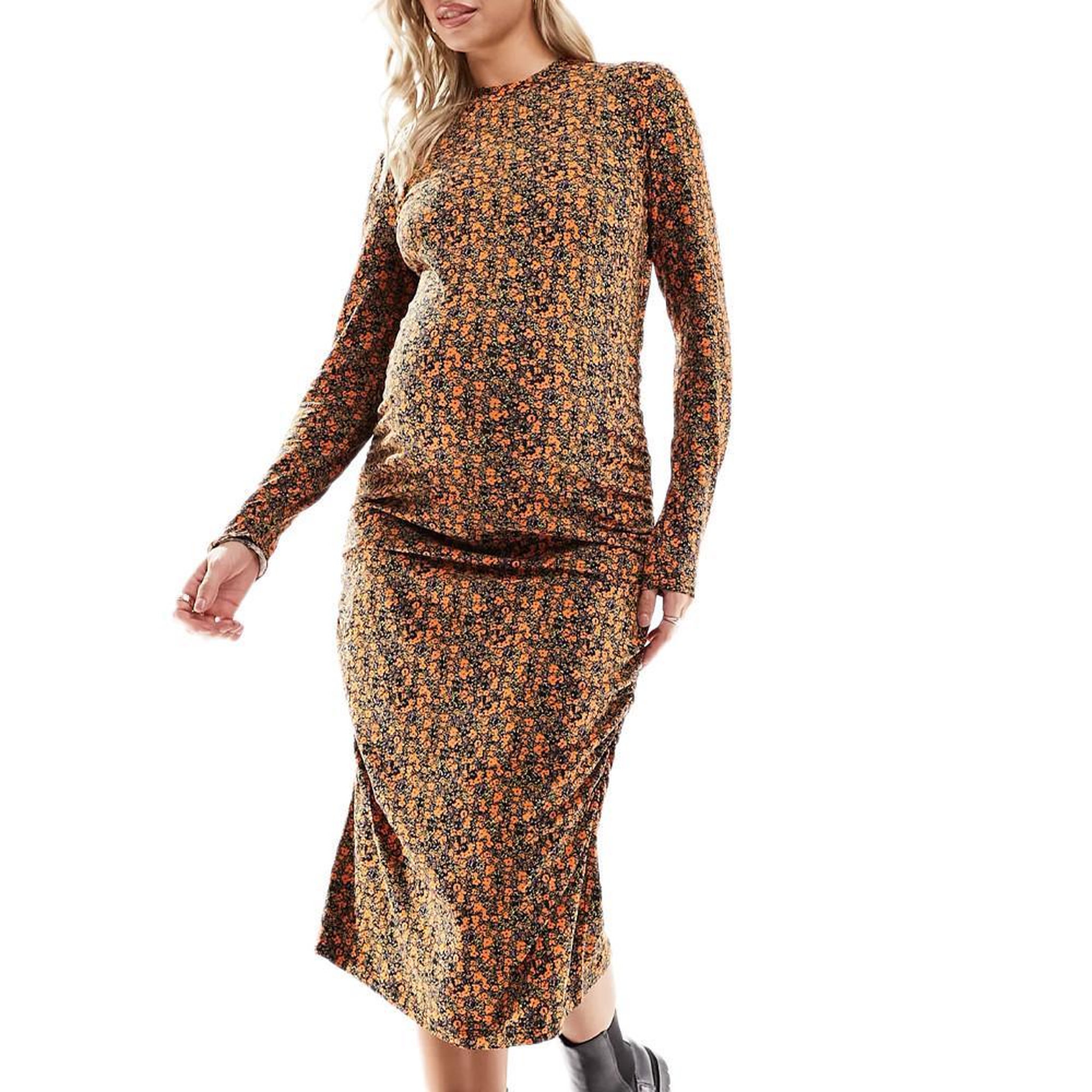 Voir la diapositive 1 : MAMALICIOUS Robe /Noir Femme Mamalicious Laura