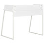 Voir la diapositive 4 : VIDAXL Bureau Blanc 90x60x88 cm