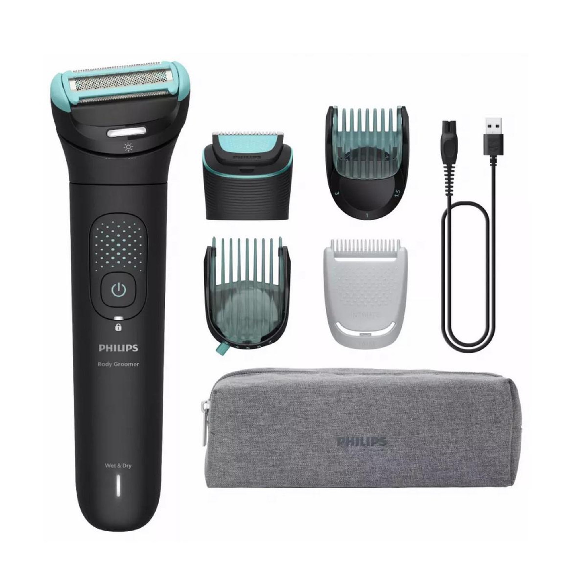 Voir la diapositive 2 : Philips Tondeuse corps rechargeable - bg7470/15