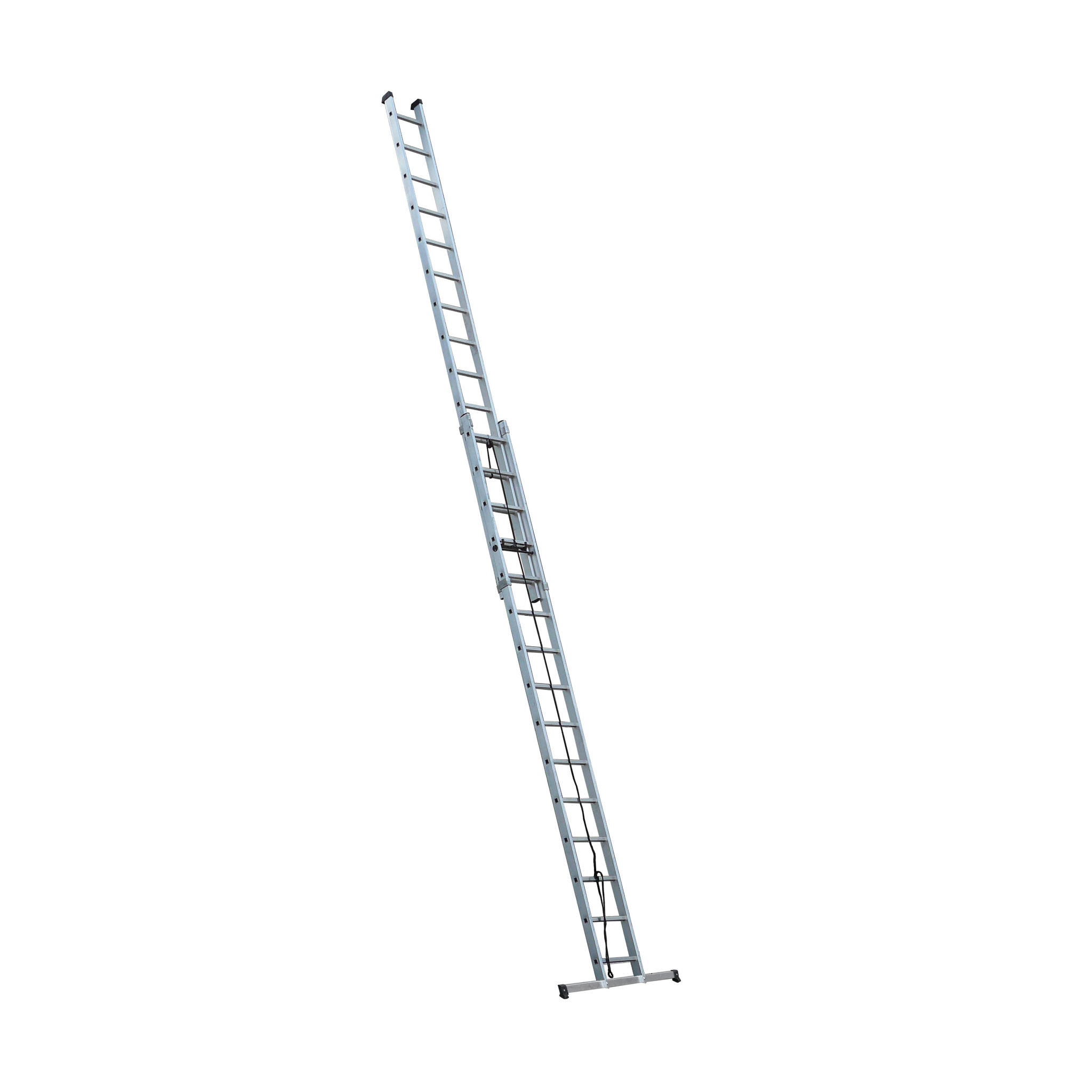 ESCALUX Echelle coulissante à corde 2x15 échelons - 7m45