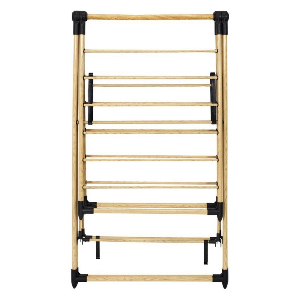 The Home Deco Factory Etendoir à linge effet bois 13m étendage