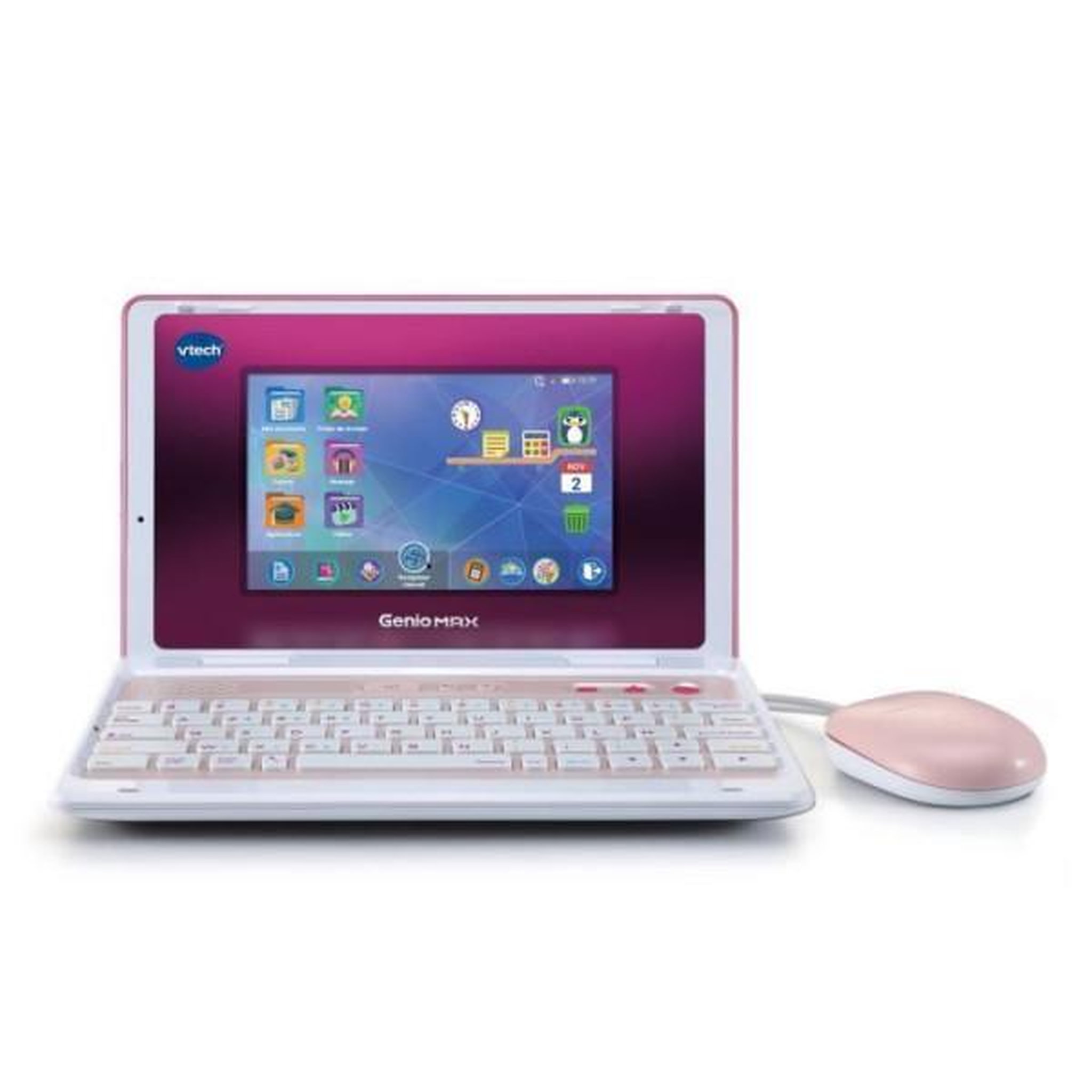 Voir la diapositive 2 : VTECH VTECH GENIO MAX ROSE (ECRAN 7)