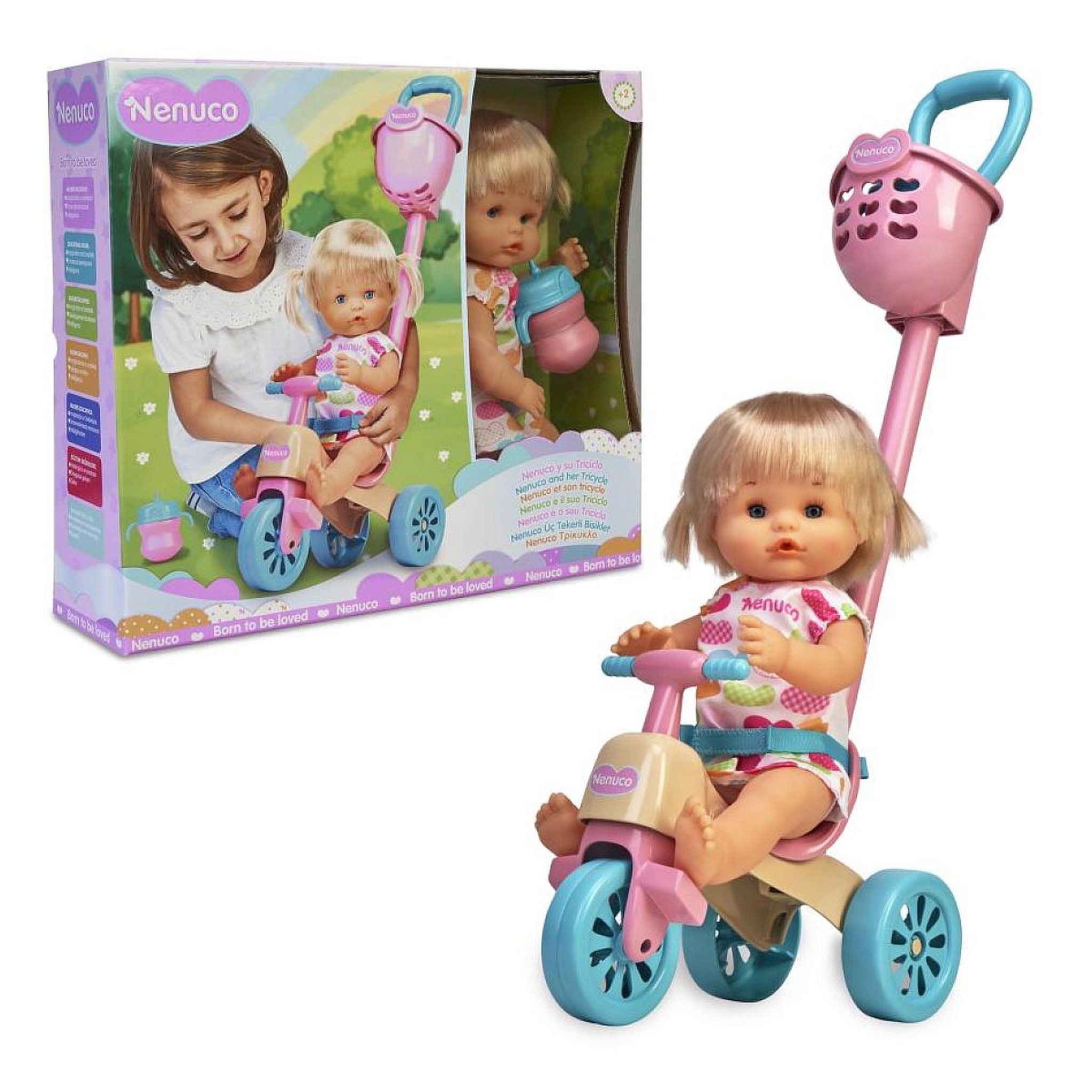 GP TOYS Bebe Nenuco et son tricycle