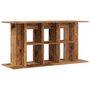 Voir la diapositive 2 : VIDAXL Support pour aquarium vieux bois 120x40x60 cm bois d ingénierie
