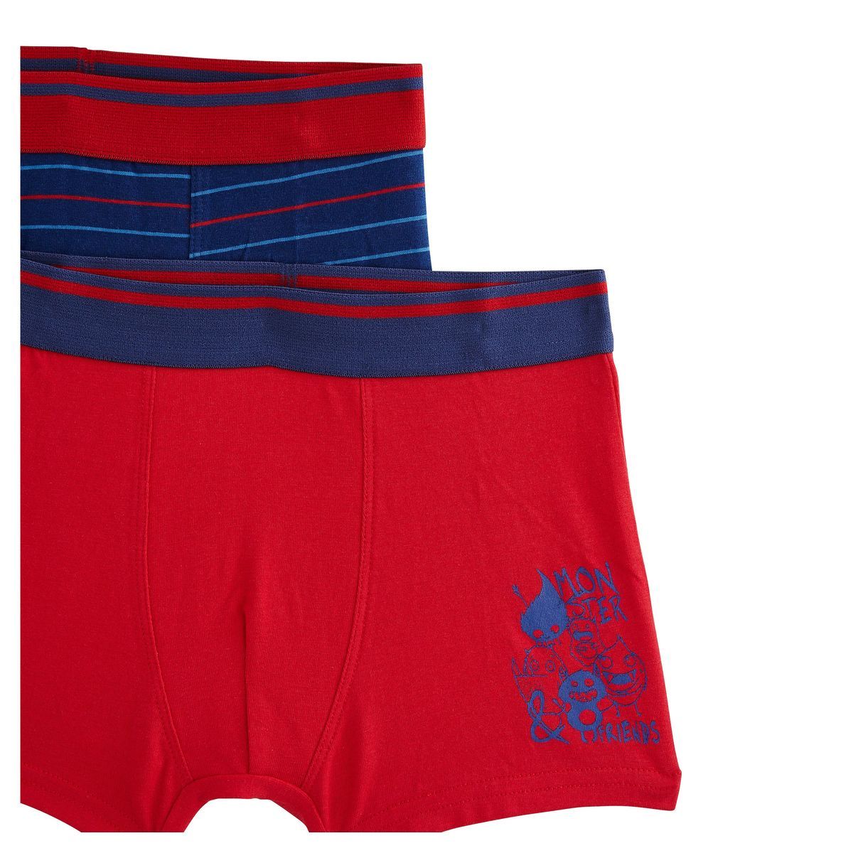 IN EXTENSO Lot de 2 boxers fantaisies garçon