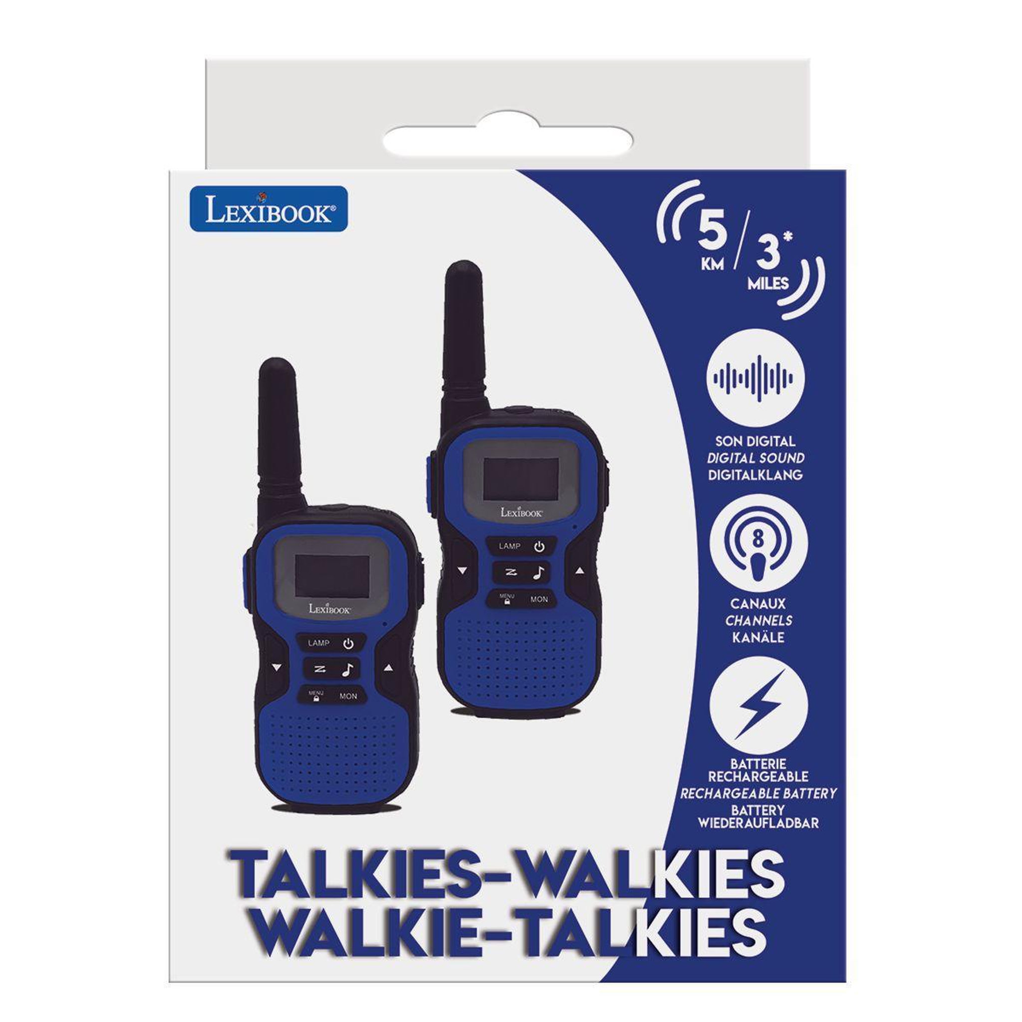 Voir la diapositive 3 : Lexibook Talkies-Walkies jusqu'à 5km