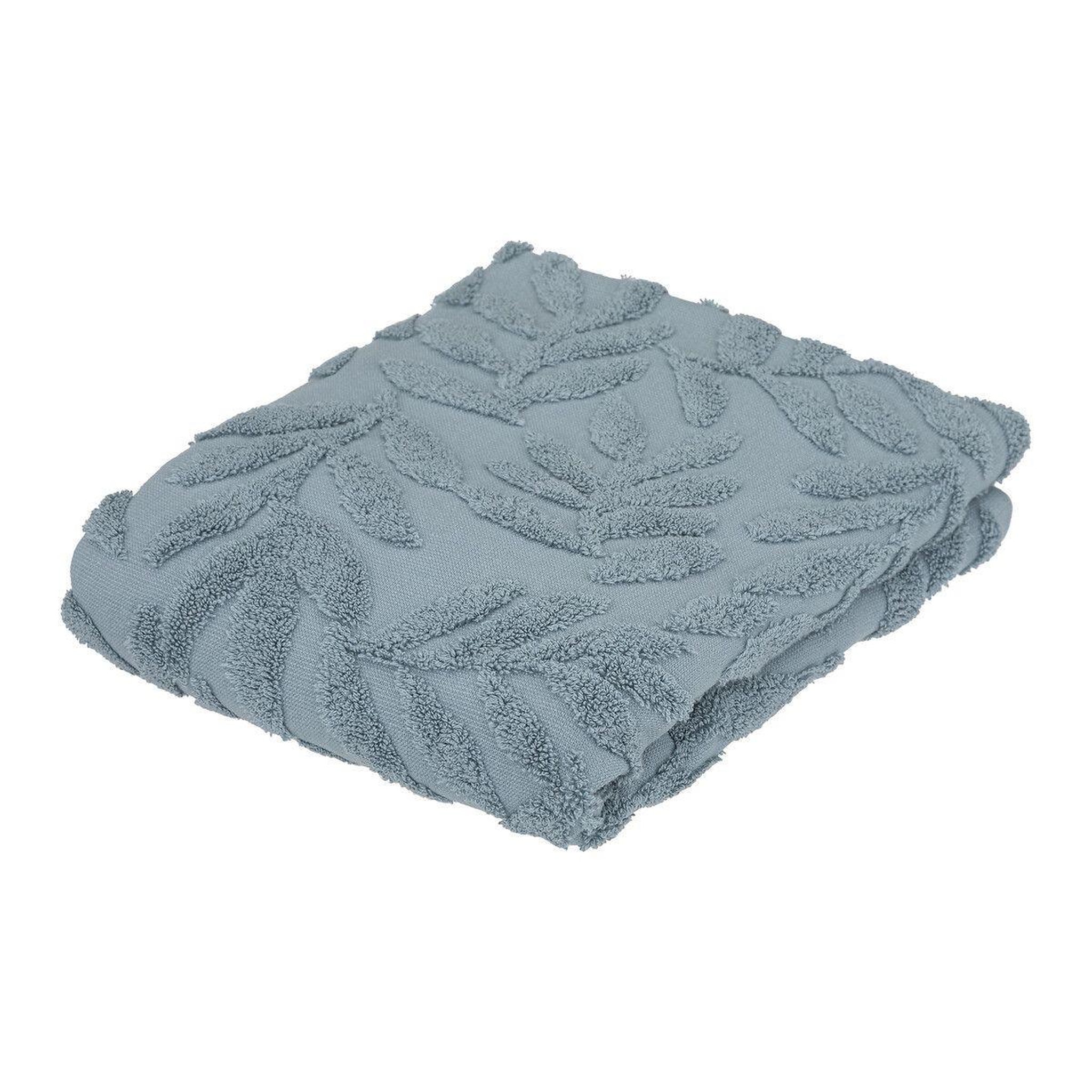 ATMOSPHERA Serviette d'Invité  Tencel  30x50cm Bleu