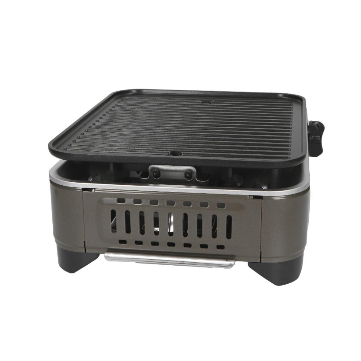 ALPENTECH Barbecue à gaz Portable Grill 1780W + 4 Cartouches Gaz Butane Allumage Piezo + Mallette Camping ALPEN