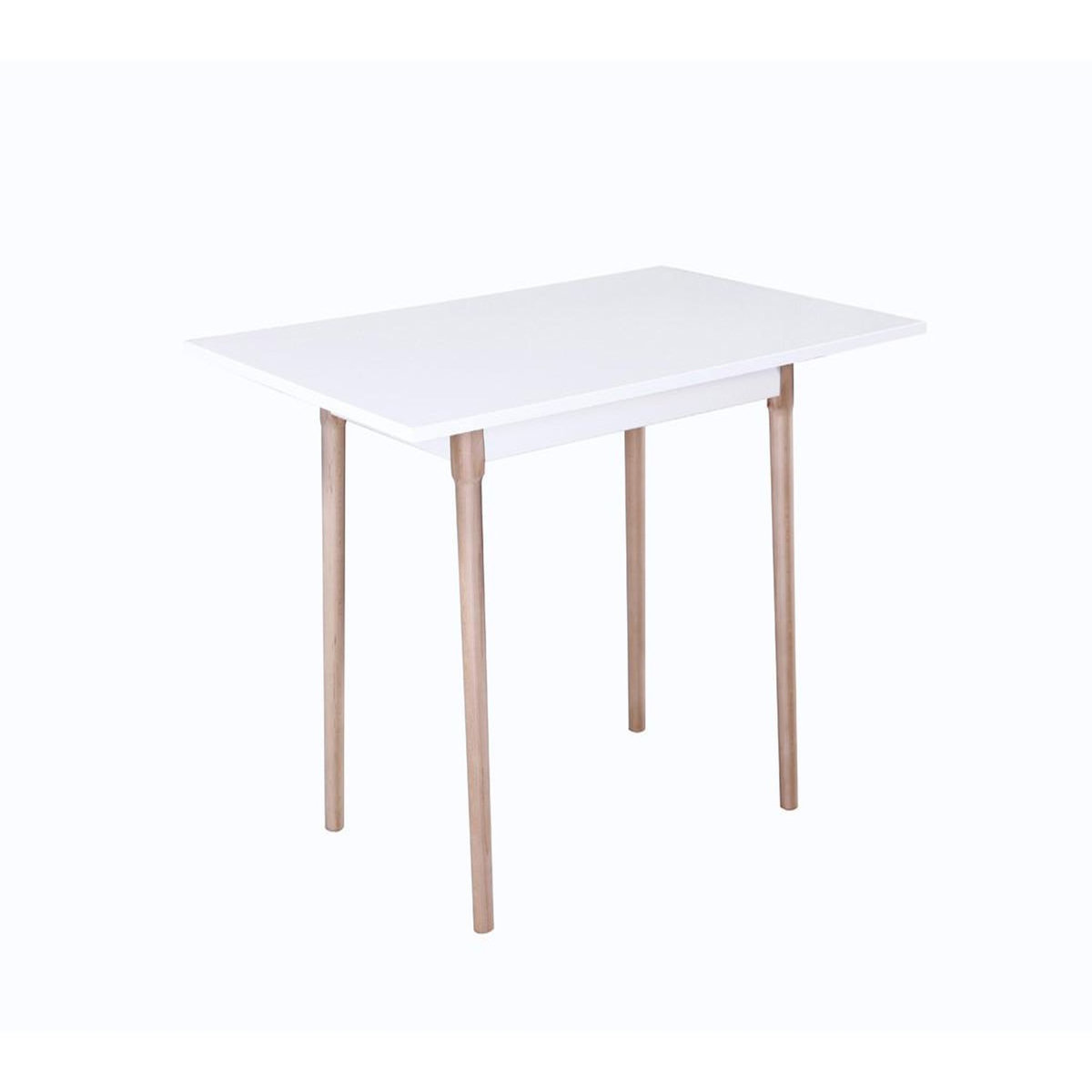 Habitat et Jardin Table repas  Freddy  - 120 x 80 x 75 cm - Blanc laqué